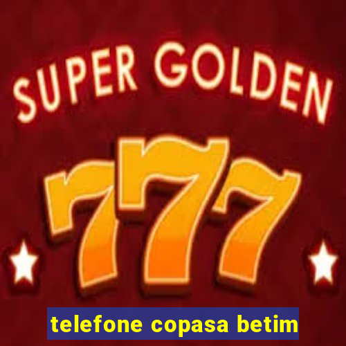 telefone copasa betim